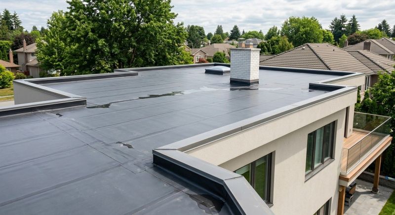 Rubber Roof Installation in Naperville, IL